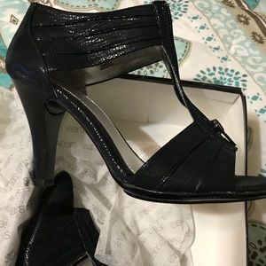 Black Gladiator shoes